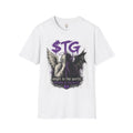 $TG Blessed n Cursed - Graphic T-Shirt — "Angel to the world, Demon in my heart" Gothic Tee