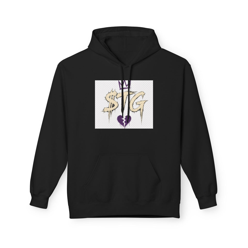 $TG Basic Cracked Heart Logo Hoodie