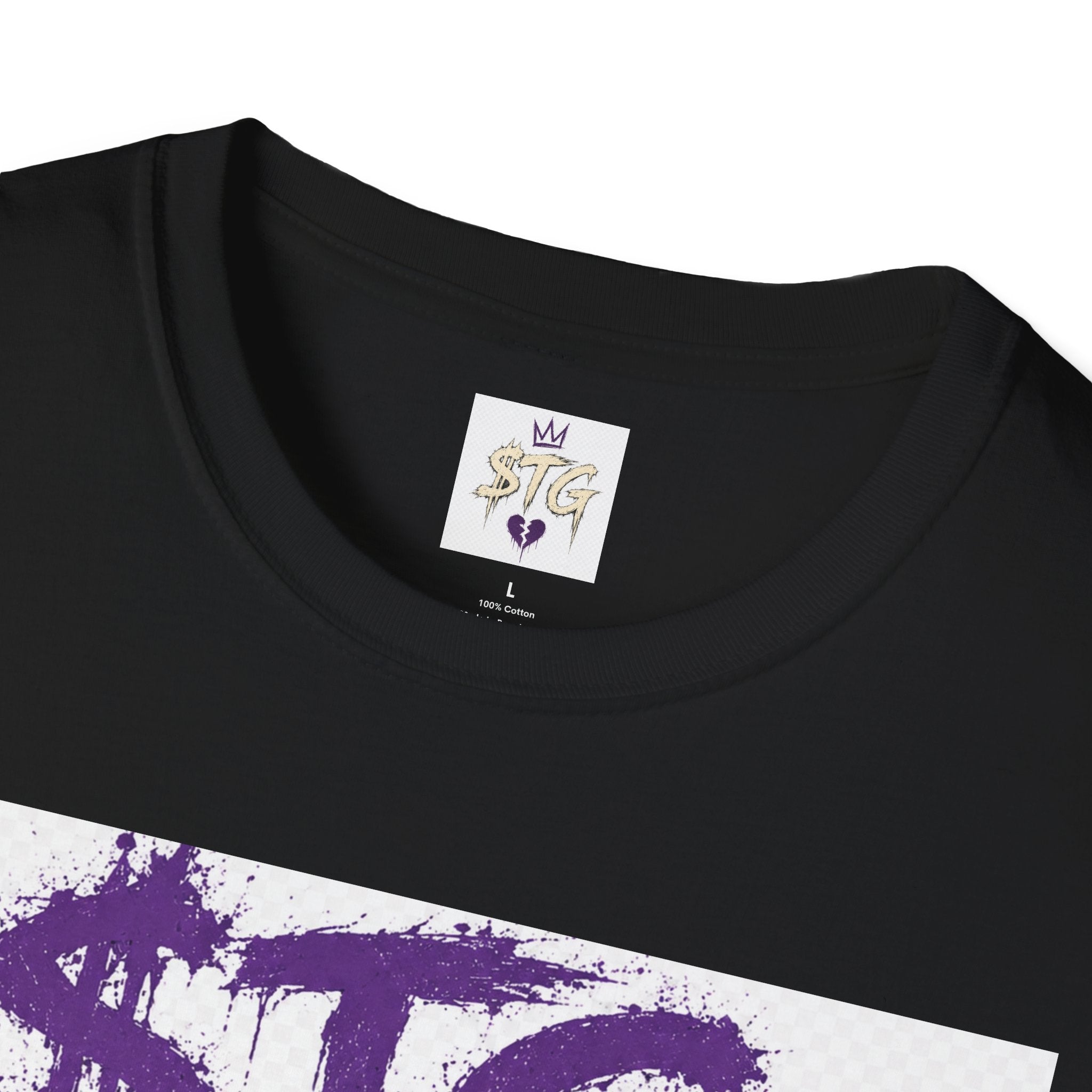 $TG Blessed n Cursed - Graphic T-Shirt — "Angel to the world, Demon in my heart" Gothic Tee