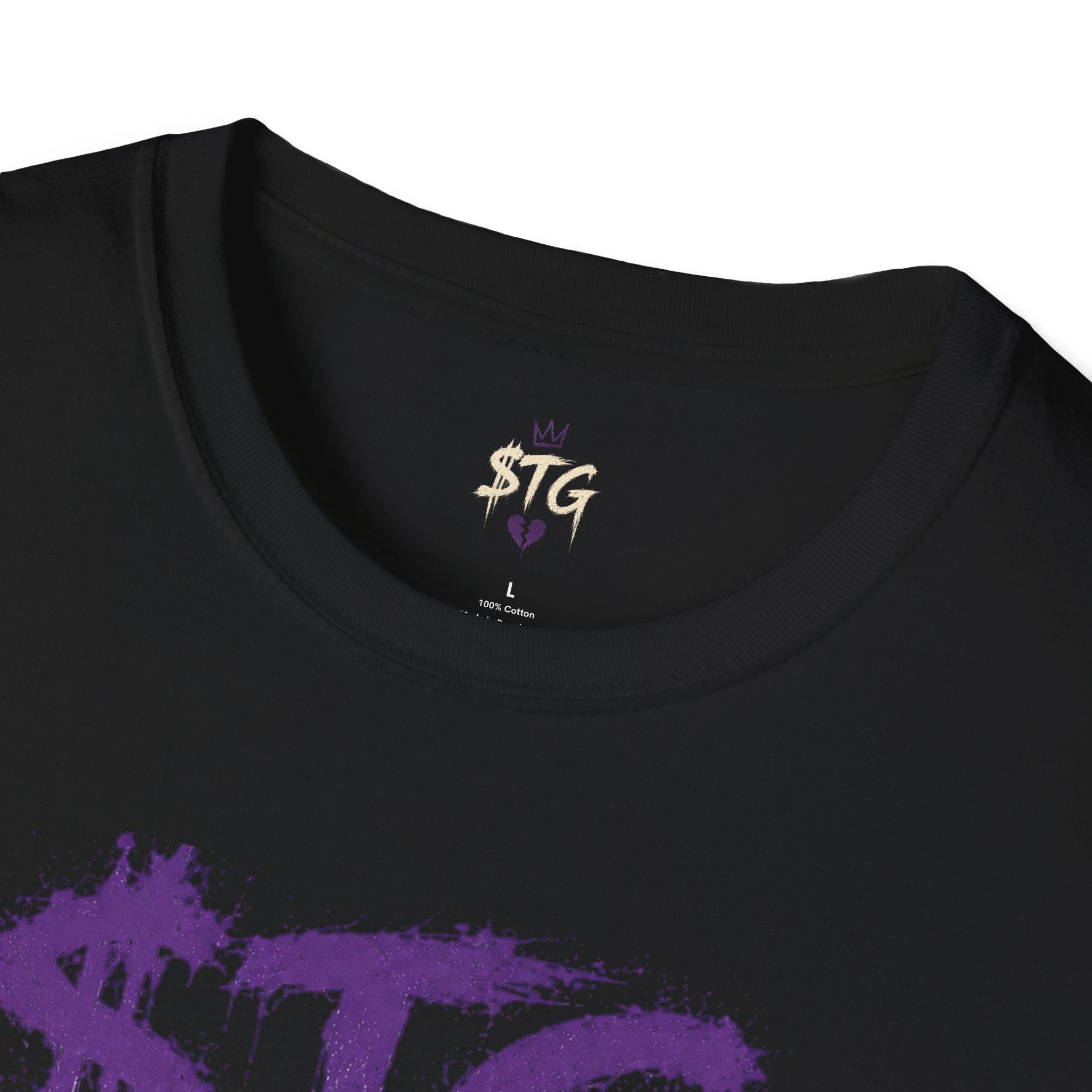 $TG Blessed n Cursed - Graphic T-Shirt — "Angel to the world, Demon in my heart" Gothic Tee