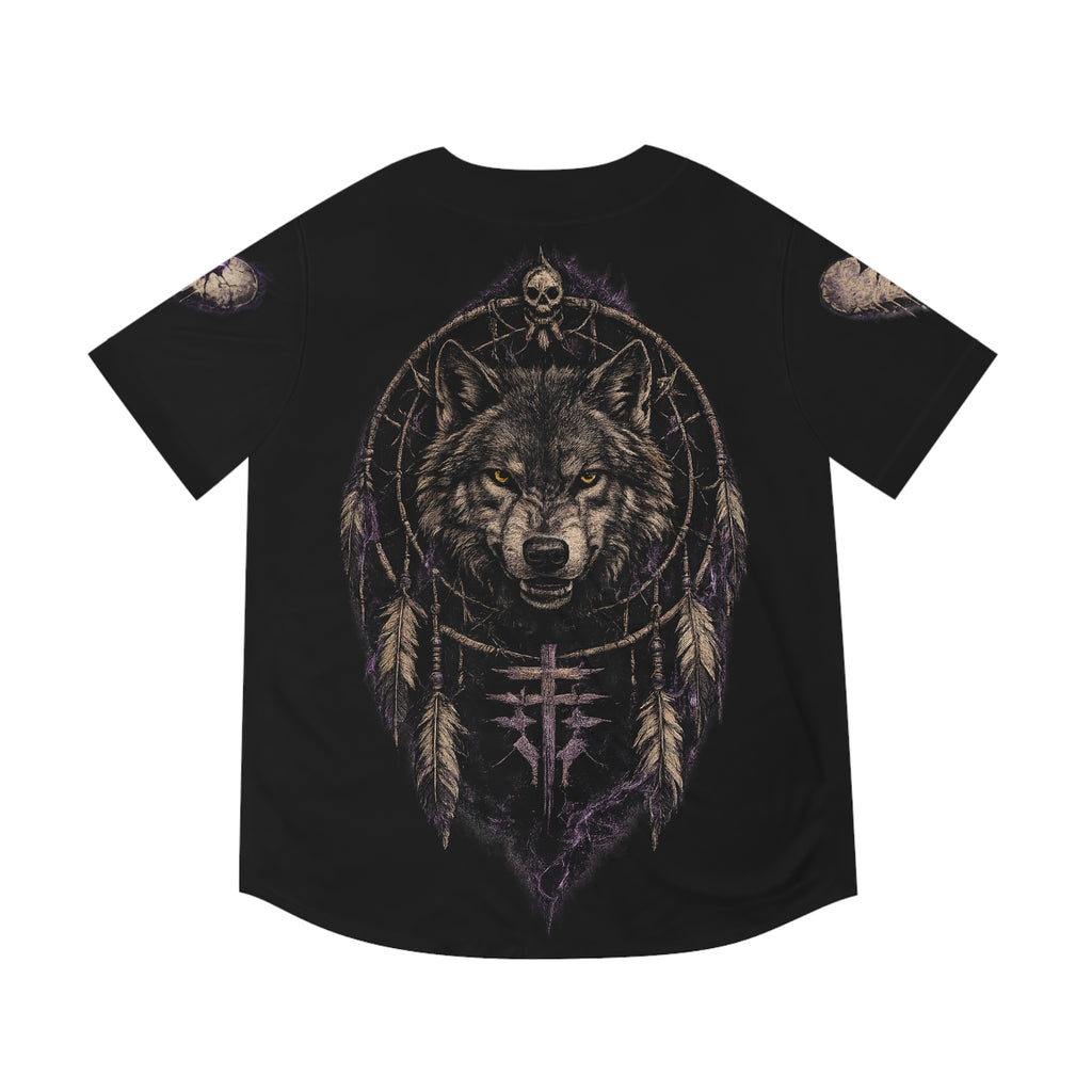 $TG - Wolf Dreamcatcher Baseball Jersey