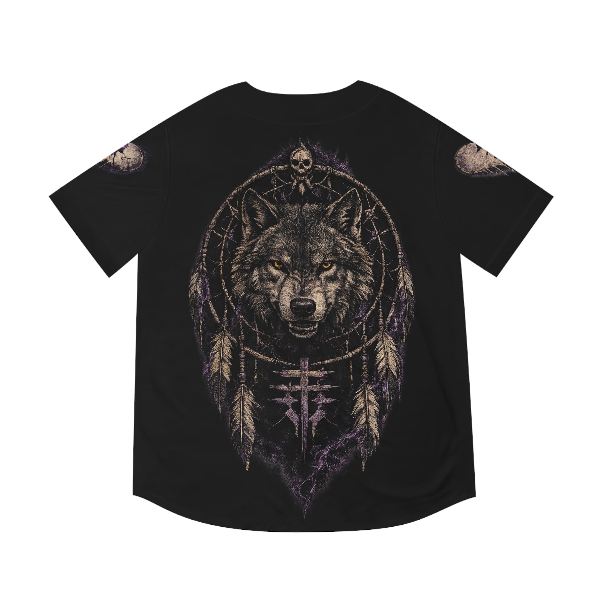$TG - Wolf Dreamcatcher Baseball Jersey
