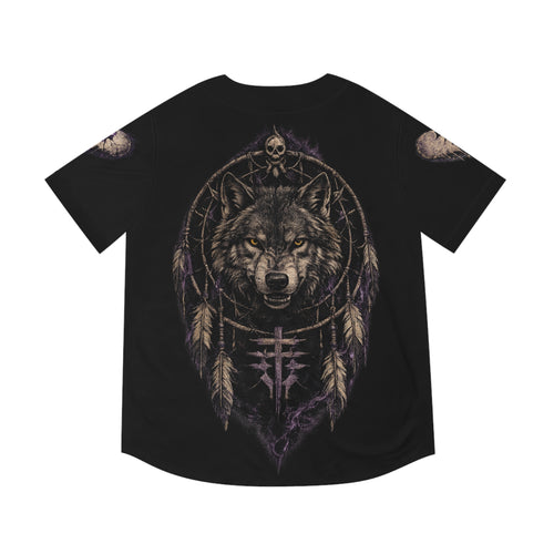 $TG - Wolf Dreamcatcher Baseball Jersey