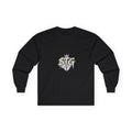 $TG Long Sleeve Tee — Gothic Angel Graphic Tee (Purple Noir)
